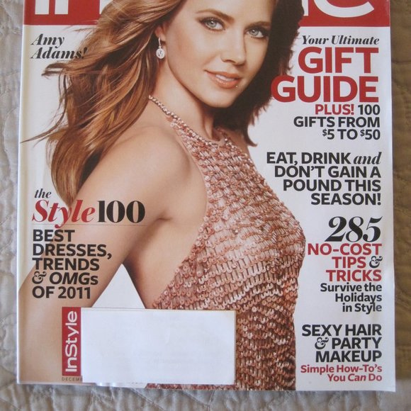 INSTYLE MAGAZINE AMY ADAMS DECEMBER 2011 * - Picture 2 of 2